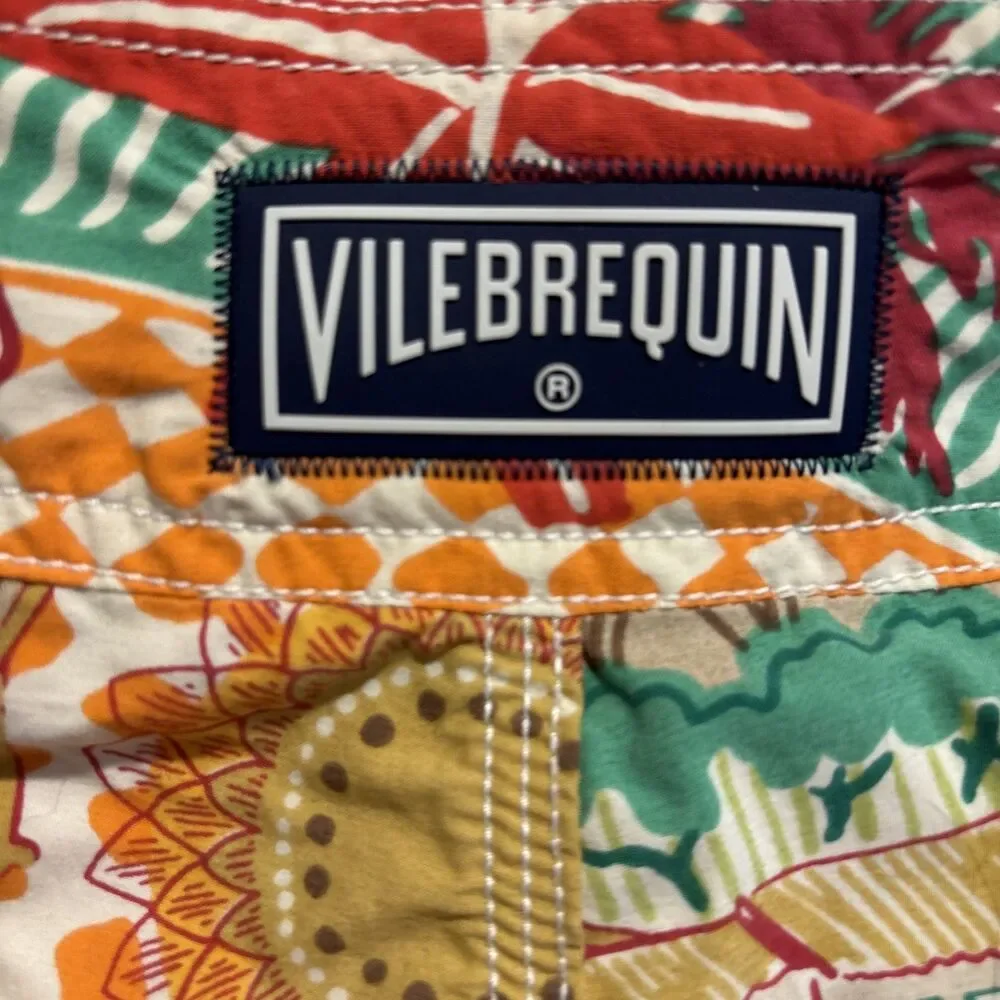 Vilebrequin Saint Tropez Turtle Beach Board Shorts Swim Beach Pool Men’s XXL